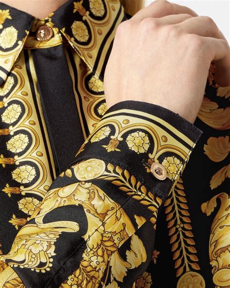 camicia stampa versace|Camicie Eleganti .